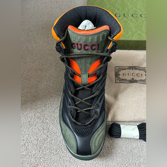 Gucci mesh and suede boots NWT - Picture 11 of 11